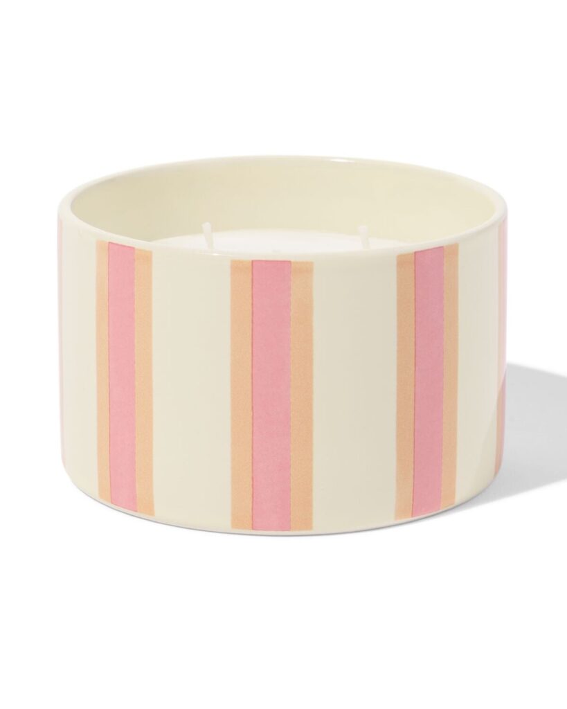 geurkaars ⌀11x7cm keramiek tompouce van HEMA