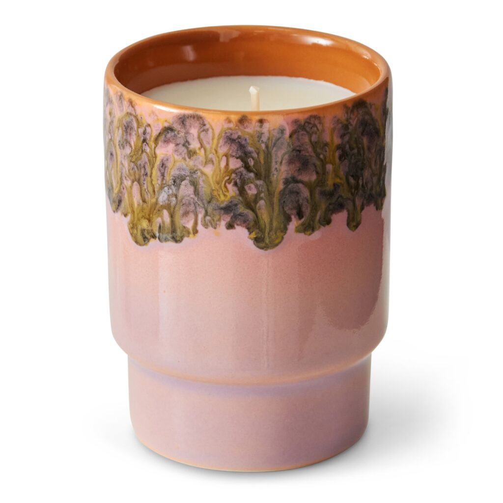 Geurkaars 70's ceramics S Miami van Loods 5