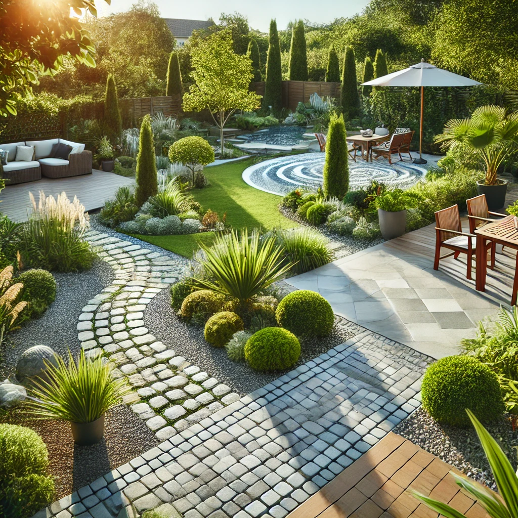 tuinbestrating ideeën