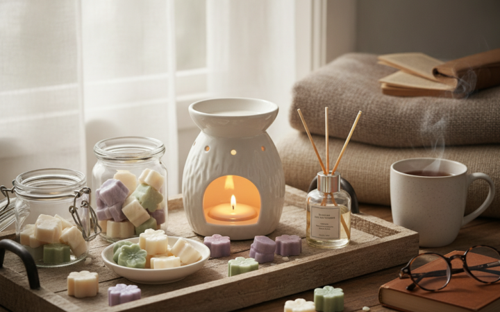 Veilig en veelzijdig geurgenot met vlamloze waxmelts thuis