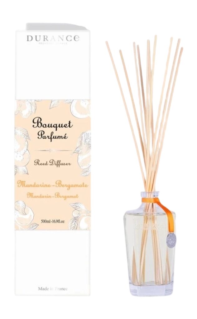 Durance Reed diffuser Geurstokjes 500 ml Mandarin - Bergamot van fonQ