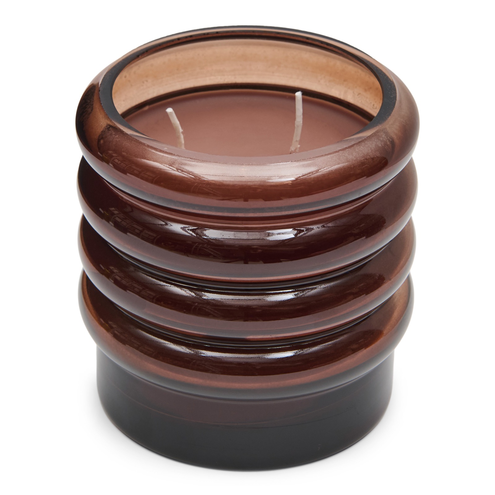 Geurkaars Bubbly dark brown small Tonka & Myrrh van Loods 5