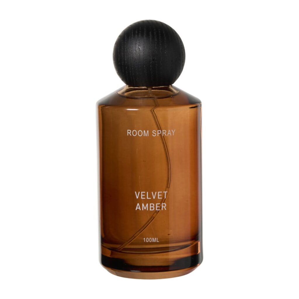 Roomspray velvet amber - bruin - 100 ml van Xenos